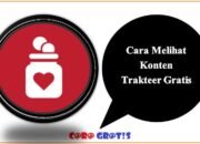 Cara Melihat Konten Trakteer Gratis