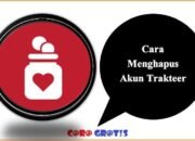 Cara Menghapus Akun Trakteer