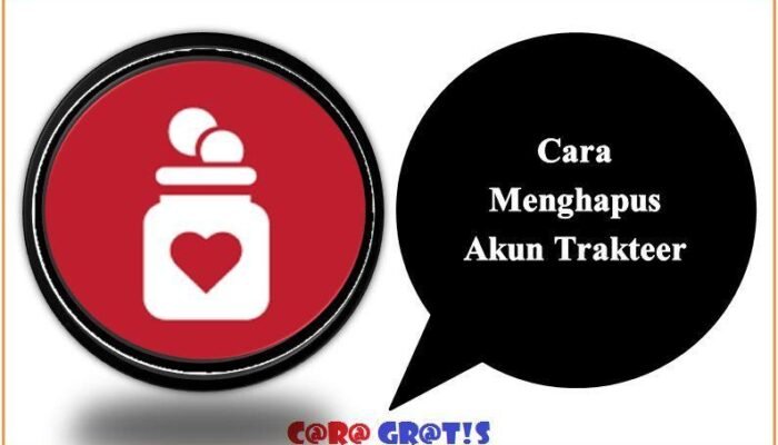 Cara Menghapus Akun Trakteer