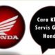 Cara Klaim Servis Gratis Honda