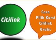 Cara Pilih Kursi Citilink Gratis