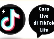 Cara Live di TikTok Lite