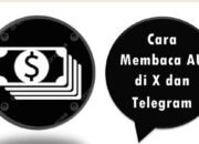 Cara Membaca AU di X dan Telegram