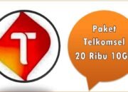 Paket Telkomsel 20 Ribu 10GB