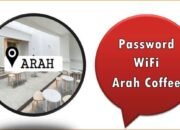Password WiFi Arah Coffee