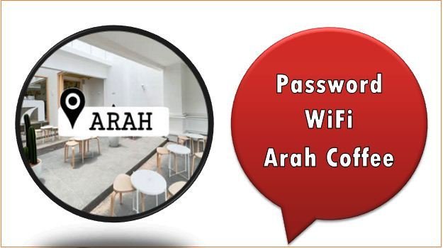 Password WiFi Arah Coffee