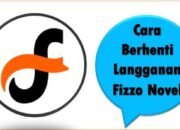 Cara Berhenti Langganan Fizzo Novel