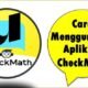 Cara Menggunakan Aplikasi CheckMath