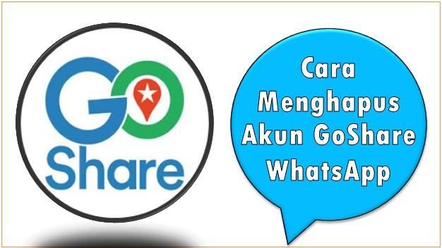 Cara Menghapus Akun GoShare WhatsApp