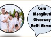 Cara Mengikuti Giveaway Raffi Ahmad
