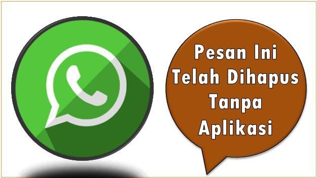 Pesan Ini Telah Dihapus Tanpa Aplikasi