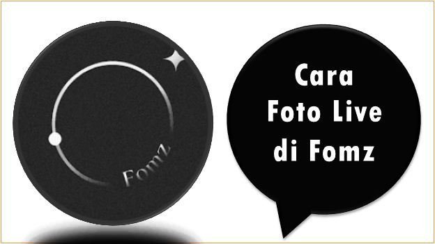 Cara Foto Live di Fomz