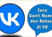 Cara Ganti Nomor dan Bahasa di VK