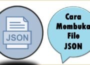 Cara Membuka File JSON