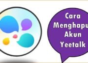 Cara Menghapus Akun Yeetalk