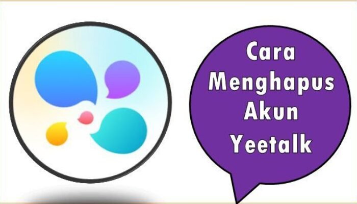 Cara Menghapus Akun Yeetalk