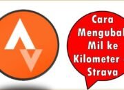 Cara Mengubah Mil ke Kilometer di Strava