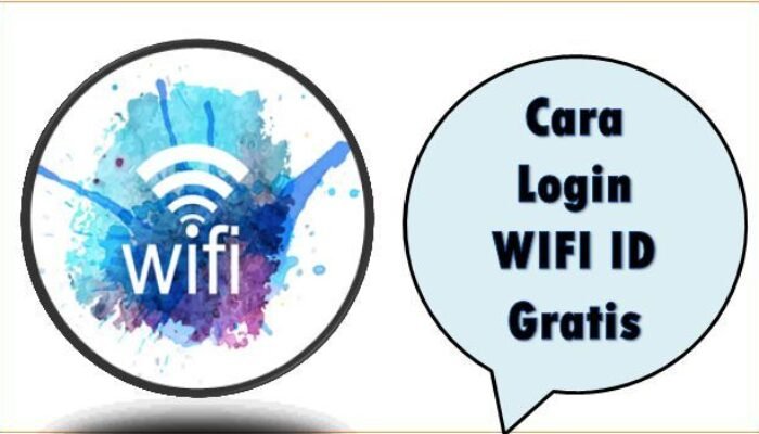 Cara Login WIFI ID Gratis