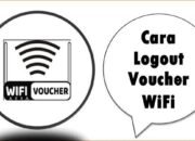 Cara Logout Voucher WiFi
