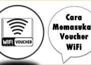 Cara Memasukan Voucher WiFi