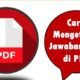 Cara Mengetahui Jawaban Soal di PDF