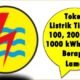 Token Listrik Tinggal 100, 200, 300-1000 kWh