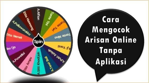 Cara Mengocok Arisan Online Tanpa Aplikasi