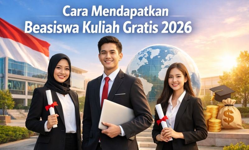 Cara Mendapatkan Beasiswa Kuliah Gratis 2026
