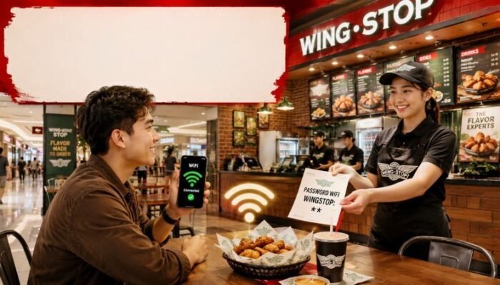 Password WiFi Wingstop Terbaru 2026