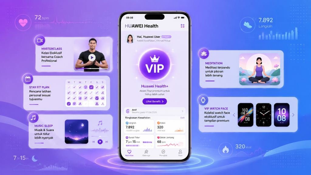 Cara Berlangganan VIP Huawei Health