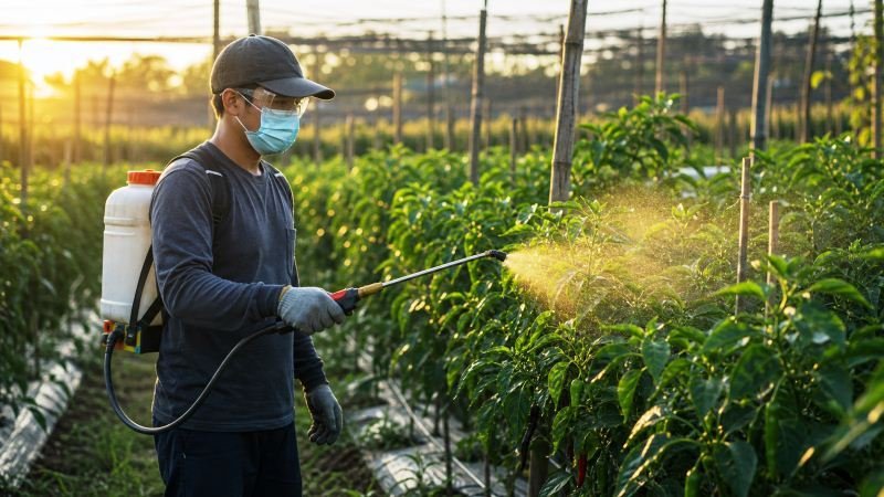 Cara Aplikasi Pupuk Karate Plus Boroni dengan Penyemprotan Daun
